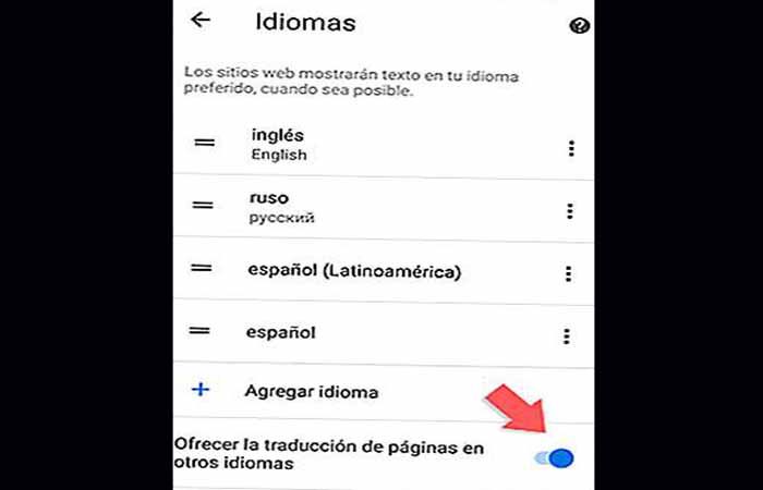 Cómo Activar El Traductor Google Chrome En Android 12 Traductor Google Chrome en Android