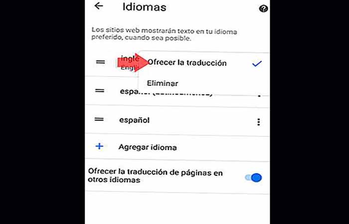 Cómo Activar El Traductor Google Chrome En Android 14 Traductor Google Chrome en Android